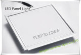 12W IP44 PF>0.9 SMD High Lumen Aluminor&Plastic LED Panel Light for Outdoor with CE RoHS (LES-PL30*30-12WA)